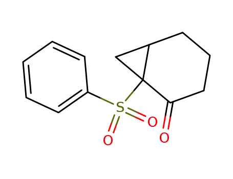 Bicyclo[4.1.0]heptan-2-one, 1-(phenylsulfonyl)-