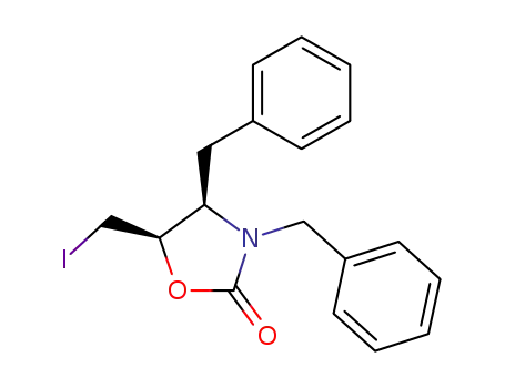 (4R,5R)-3,4-Dibenzyl-5-iodomethyl-oxazolidin-2-one