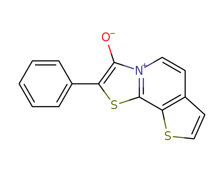 2-phenylthiazolo<3,2-a>thieno<2,3-c>pyridin-4-ium 3-oxide