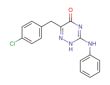 6-(4-Chloro-benzyl)-3-phenylamino-2H-[1,2,4]triazin-5-one