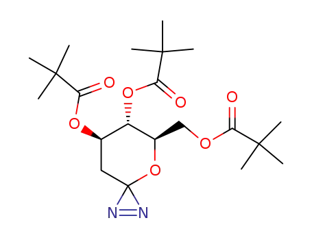 2,2-Dimethyl-propionic acid (5R,6S,7R)-6-(2,2-dimethyl-propionyloxy)-5-(2,2-dimethyl-propionyloxymethyl)-4-oxa-1,2-diaza-spiro[2.5]oct-1-en-7-yl ester