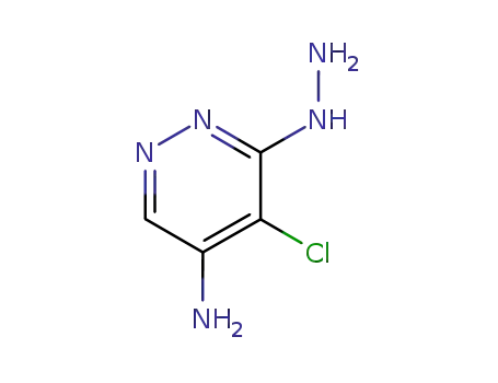 5-Chloro-6-hydrazinylpyridazin-4-amine