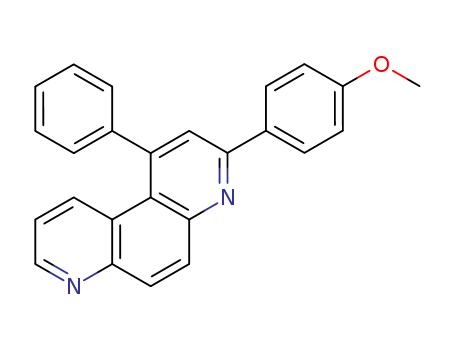 4,7-Phenanthroline, 3-(4-methoxyphenyl)-1-phenyl-