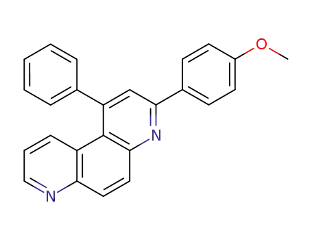 4,7-Phenanthroline, 3-(4-methoxyphenyl)-1-phenyl-