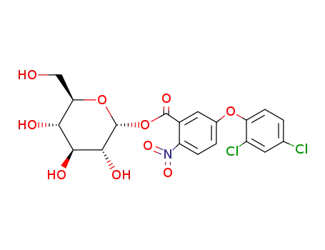 1-O-<5-(2,4-dichlorophenoxy)-2-nitrobenzoyl>-α-D-glucopyranose