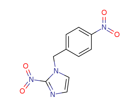 1H-Imidazole,2-nitro-1-[(4-nitrophenyl)methyl]- cas  10598-82-0