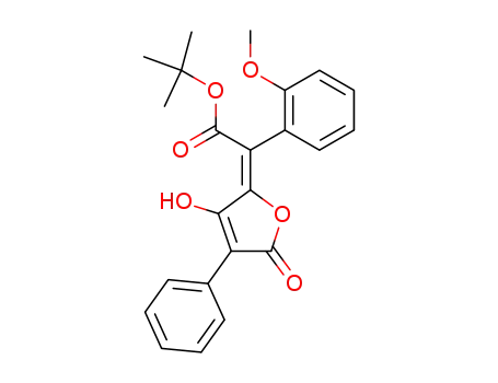 (E)-4-(2-methoxy-α-t-butoxycarbonylbenzylidene)-2-phenyltetronic acid