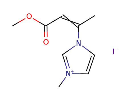 3-((Z)-2-Methoxycarbonyl-1-methyl-vinyl)-1-methyl-3H-imidazol-1-ium; iodide