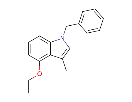 1H-Indole, 4-ethoxy-3-methyl-1-(phenylmethyl)-