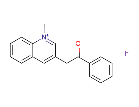1-methyl-3-phenacylquinolinium iodide