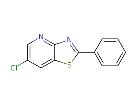 Thiazolo[4,5-b]pyridine, 6-chloro-2-phenyl-