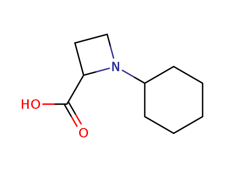 2-Azetidinecarboxylicacid, 1-cyclohexyl-