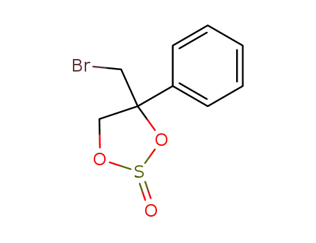 1,3,2-Dioxathiolane, 4-(bromomethyl)-4-phenyl-, 2-oxide