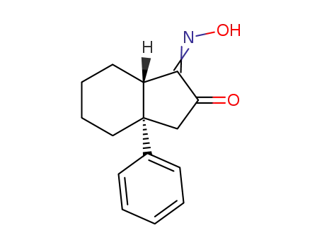 7-oximino-1-phenyl-trans-bicyclo<4.3.0>nonan-8-one