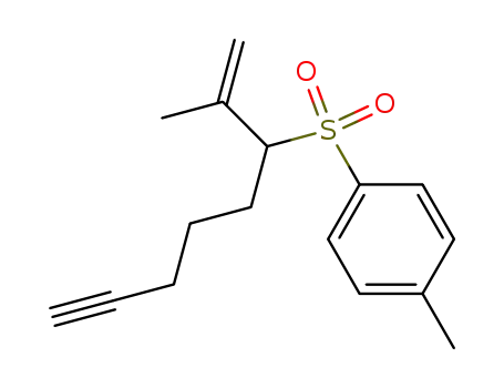 2-methyl-3-p-tolylsulphonyloct-1-en-7-yne