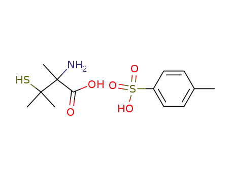 (2-RS)-2-amino-3-mercapto-2,3-dimethylbutanoic acid toluene-p-sulphonate