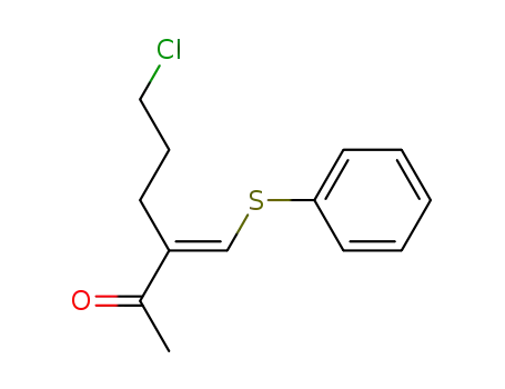 2-Hexanone, 6-chloro-3-[(phenylthio)methylene]-