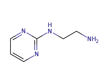 Molecular Structure of 137583-05-2 (2-Ethanediamine,N-2-pyrimidinyl-)