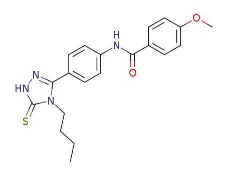 N-[4-(4-Butyl-5-thioxo-4,5-dihydro-1H-[1,2,4]triazol-3-yl)-phenyl]-4-methoxy-benzamide