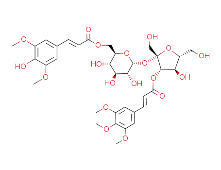 Molecular Structure of 139726-37-7 (Tenuifoliside C)