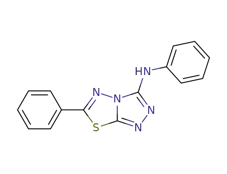 Phenyl-(6-phenyl-[1,2,4]triazolo[3,4-b][1,3,4]thiadiazol-3-yl)-amine