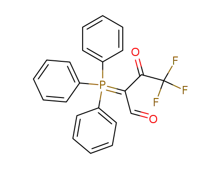 4,4,4-Trifluoro-3-oxo-2-(triphenyl-λ<sup>5</sup>-phosphanylidene)-butyraldehyde