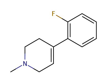 Pyridine,4-(2-fluorophenyl)-1,2,3,6-tetrahydro-1-methyl-