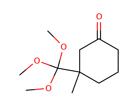 3-trimethoxymethyl-3-methylcyclohexanone