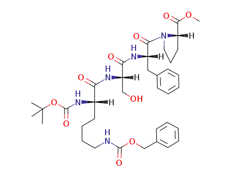Boc-Lys(Z)-Ser-Phe-Pro-OMe