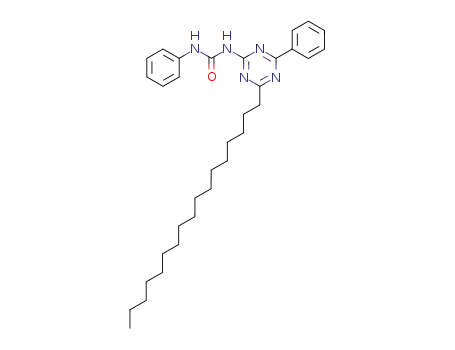 1-(4-Heptadecyl-6-phenyl-[1,3,5]triazin-2-yl)-3-phenyl-urea