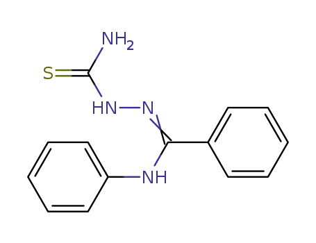 Benzenecarboximidic acid, N-phenyl-, 2-(aminothioxomethyl)hydrazide