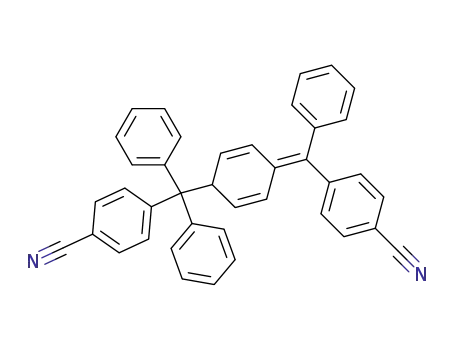 Benzonitrile,
4-[[4-[(4-cyanophenyl)diphenylmethyl]-2,5-cyclohexadien-1-ylidene]phen
ylmethyl]-