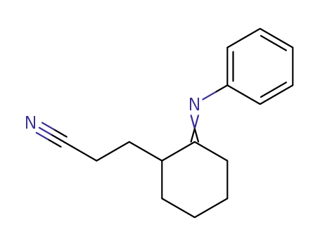 3-(2-phenylimino-cyclohexyl)-propionitrile