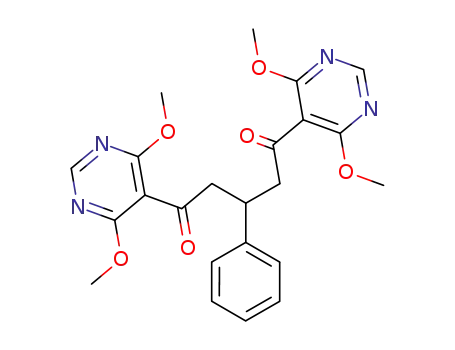 1,5-bis(4,6-dimethoxy-5-pyrimidinyl)-3-phenyl-1,5-pentadione