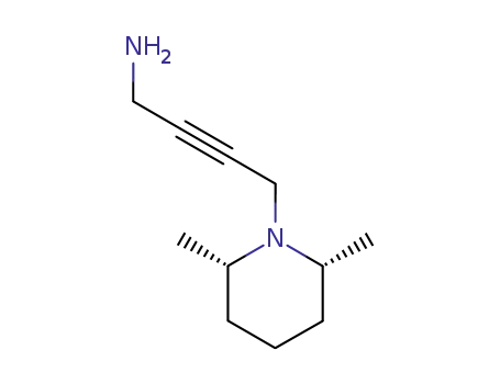 4-((2S,6R)-2,6-Dimethyl-piperidin-1-yl)-but-2-ynylamine