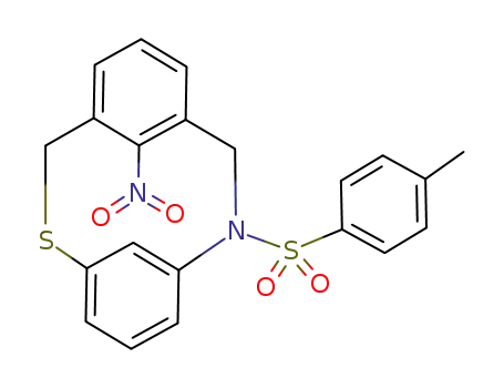 8-Nitro-10-(p-tolylsulfonyl)-1-thia-10-aza<2.2>metacyclophan