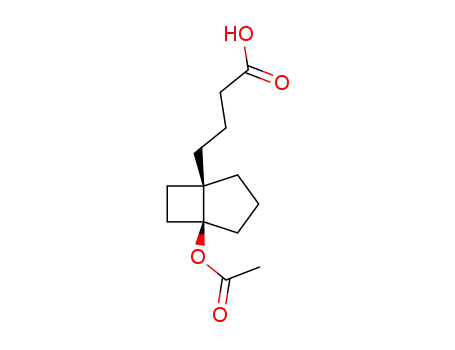 4-(5-acetoxybicyclo<3.2.0>heptyl)butyric acid