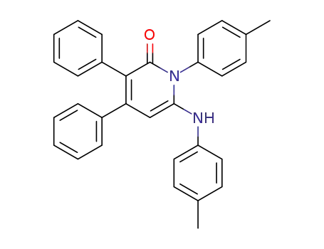3,4-Diphenyl-1-p-tolyl-6-p-tolylamino-1H-pyridin-2-one