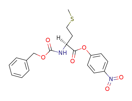 Molecular Structure of 2483-42-3 (L-Methionine, N-[(phenylmethoxy)carbonyl]-, 4-nitrophenyl ester)