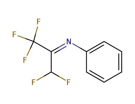 Molecular Structure of 128038-43-7 (syn-pentafluoroacetone anil)