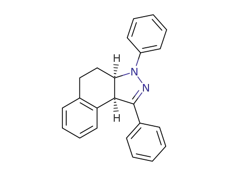 (3aR,9bS)-1,3-Diphenyl-3a,4,5,9b-tetrahydro-3H-benzo[e]indazole