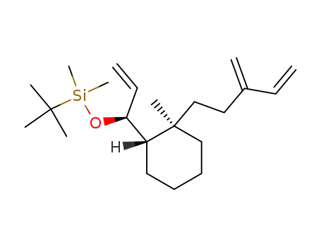 trans-2-<1''-(dimethyl-t-butylsiloxy)prop-2''-enyl>-1-methyl-1-(3'-methylenepent-4'-enyl)cyclohexane