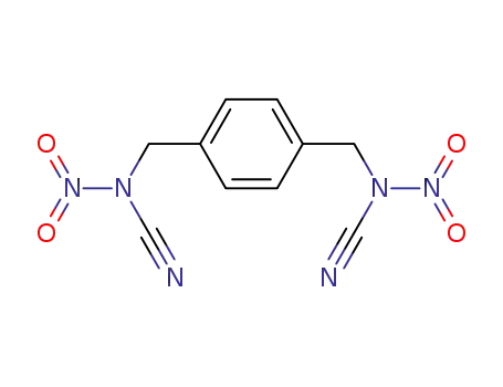 Molecular Structure of 119027-95-1 (p-xylene-α,α'-diylbisnitrocyanamide)