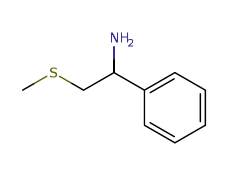 Benzenemethanamine, a-[(methylthio)methyl]-