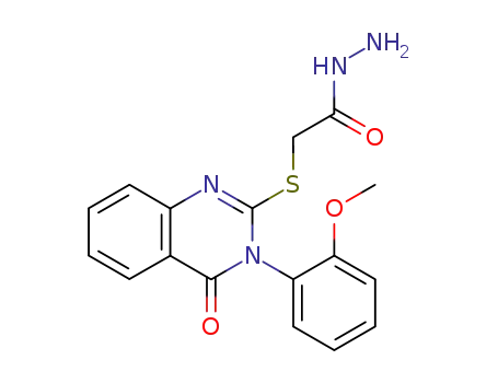 [3-(2-Methoxy-phenyl)-4-oxo-3,4-dihydro-quinazolin-2-ylsulfanyl]-acetic acid hydrazide