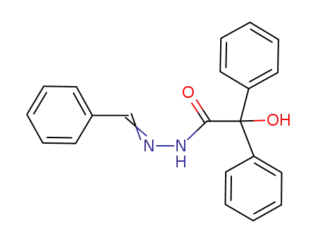 N-(벤질리덴아미노)-2-히드록시-2,2-디페닐-아세트아미드