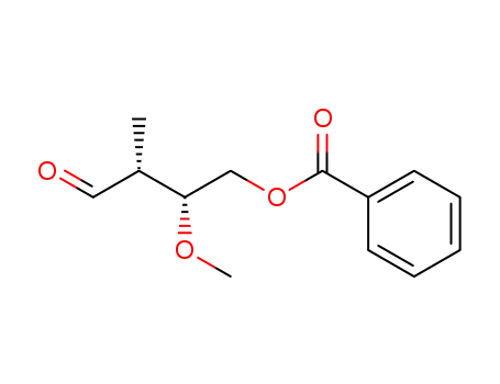 Benzoic acid (2R,3R)-2-methoxy-3-methyl-4-oxo-butyl ester
