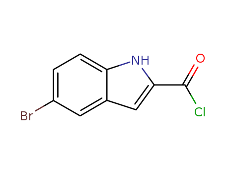1H-Indole-2-carbonyl chloride, 5-bromo-