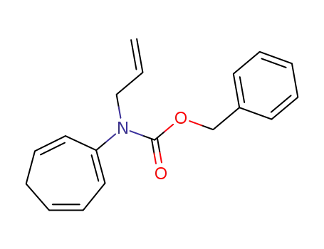 N-(benzyloxycarbonyl)-N-allyl-3-aminocyclohepta-1,3,5-triene