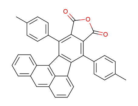9,13-Di-p-tolylaceanthryleno<1,2-f>-isobenzofuran-10,12-dione